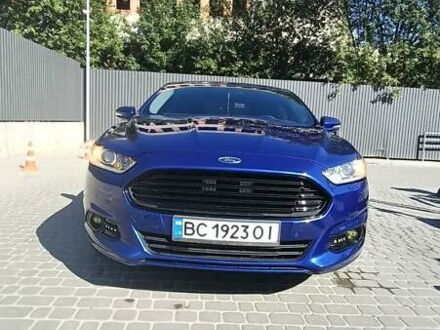 Форд Фьюжн 2015 в Львове на Automoto.ua Синий Форд Фьюжн, объемом двигателя 2.49 л и пробегом 118 тыс. км за 11000 $, фото 1 на Automoto.ua