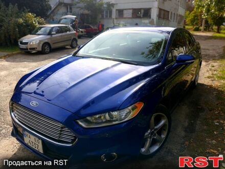 Синий Форд Фьюжн, объемом двигателя 2.5 л и пробегом 128 тыс. км за 11300 $, фото 1 на Automoto.ua