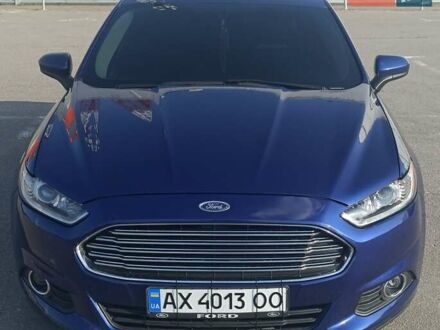Синий Форд Фьюжн, объемом двигателя 2.5 л и пробегом 110 тыс. км за 10500 $, фото 1 на Automoto.ua