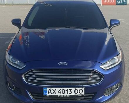 Синий Форд Фьюжн, объемом двигателя 2.5 л и пробегом 110 тыс. км за 10500 $, фото 1 на Automoto.ua