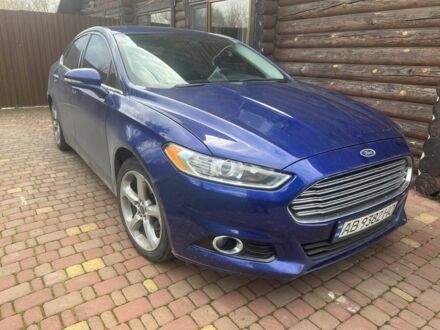 Синій Форд Фьюжен, об'ємом двигуна 1.5 л та пробігом 215 тис. км за 8350 $, фото 1 на Automoto.ua