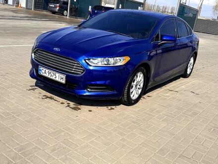 Синий Форд Фьюжн, объемом двигателя 2.5 л и пробегом 214 тыс. км за 8700 $, фото 1 на Automoto.ua