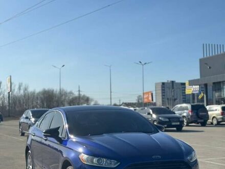 Синий Форд Фьюжн, объемом двигателя 2.5 л и пробегом 138 тыс. км за 10400 $, фото 1 на Automoto.ua