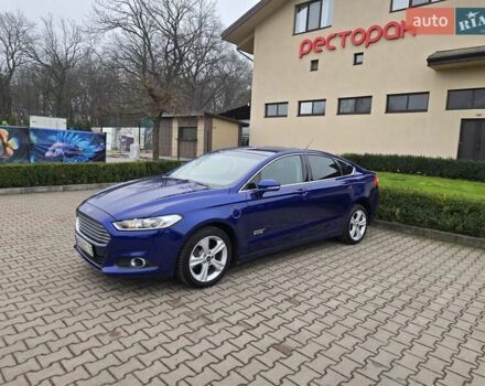 Синий Форд Фьюжн, объемом двигателя 2 л и пробегом 226 тыс. км за 9200 $, фото 1 на Automoto.ua