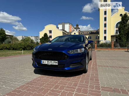 Форд Фьюжн 2015 в Вышгороде на Automoto.ua Синий Форд Фьюжн, объемом двигателя 2.5 л и пробегом 209 тыс. км за 10000 $, фото 1 на Automoto.ua