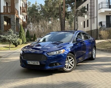 Синий Форд Фьюжн, объемом двигателя 2.5 л и пробегом 214 тыс. км за 8300 $, фото 1 на Automoto.ua