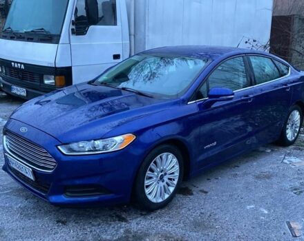 Синий Форд Фьюжн, объемом двигателя 2 л и пробегом 197 тыс. км за 11000 $, фото 1 на Automoto.ua