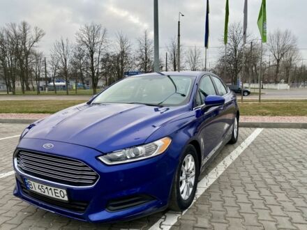 Синий Форд Фьюжн, объемом двигателя 2.5 л и пробегом 184 тыс. км за 11300 $, фото 1 на Automoto.ua