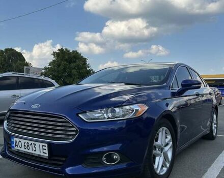 Синий Форд Фьюжн, объемом двигателя 1.5 л и пробегом 141 тыс. км за 13500 $, фото 1 на Automoto.ua