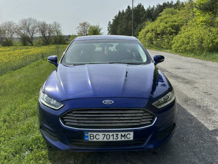 Форд Фьюжн 2015 в Бродах на Automoto.ua Синий Форд Фьюжн, объемом двигателя 2.5 л и пробегом 180 тыс. км за 9800 $, фото 1 на Automoto.ua