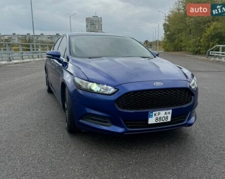 Синий Форд Фьюжн, объемом двигателя 2.49 л и пробегом 110 тыс. км за 10500 $, фото 1 на Automoto.ua