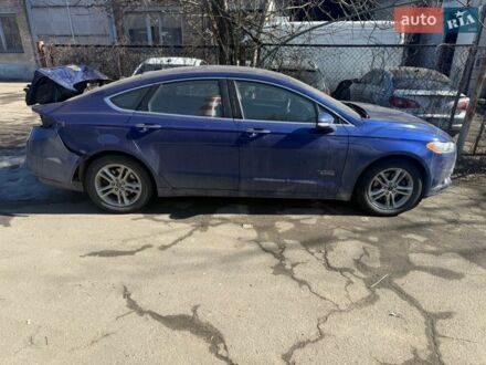 Синий Форд Фьюжн, объемом двигателя 2 л и пробегом 194 тыс. км за 4200 $, фото 1 на Automoto.ua