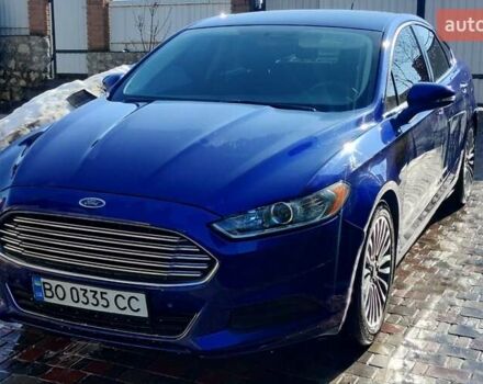 Синій Форд Фьюжен, об'ємом двигуна 2.49 л та пробігом 144 тис. км за 10500 $, фото 1 на Automoto.ua