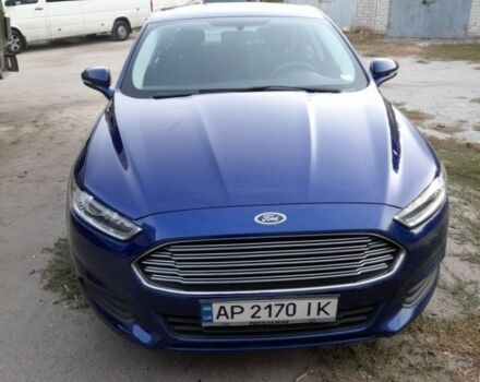 Синий Форд Фьюжн, объемом двигателя 2.5 л и пробегом 100 тыс. км за 10200 $, фото 1 на Automoto.ua