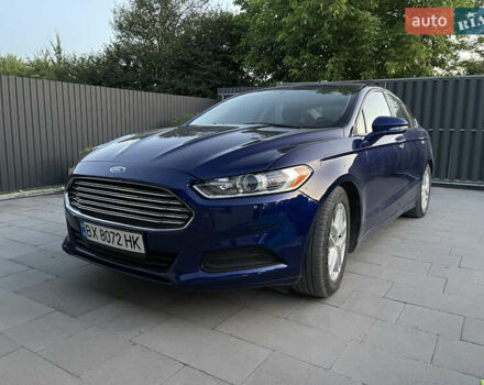 Синий Форд Фьюжн, объемом двигателя 2.5 л и пробегом 163 тыс. км за 9500 $, фото 1 на Automoto.ua