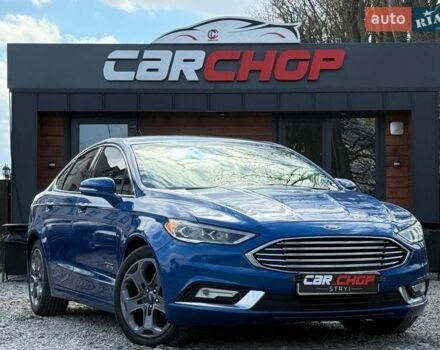 Синий Форд Фьюжн, объемом двигателя 2 л и пробегом 227 тыс. км за 12800 $, фото 1 на Automoto.ua