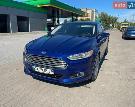 Синій Форд Фьюжен, об'ємом двигуна 2 л та пробігом 108 тис. км за 12500 $, фото 1 на Automoto.ua