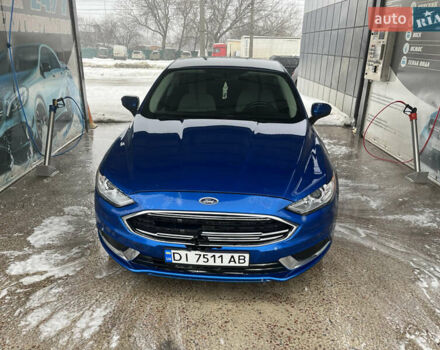 Синий Форд Фьюжн, объемом двигателя 2.5 л и пробегом 124 тыс. км за 11500 $, фото 1 на Automoto.ua