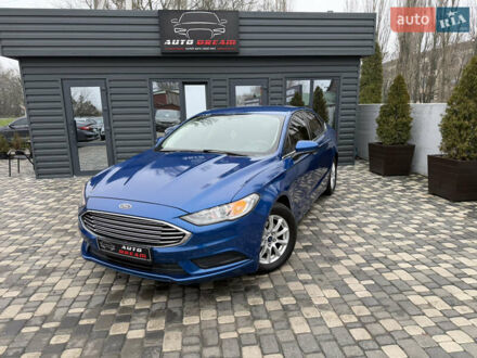 Синий Форд Фьюжн, объемом двигателя 2.5 л и пробегом 172 тыс. км за 11950 $, фото 1 на Automoto.ua