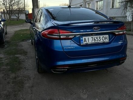 Синій Форд Фьюжен, об'ємом двигуна 2 л та пробігом 97 тис. км за 11500 $, фото 1 на Automoto.ua