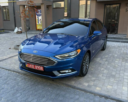 Форд Фьюжн 2016 в Одессе на Automoto.ua Синий Форд Фьюжн, объемом двигателя 2 л и пробегом 113 тыс. км за 14500 $, фото 1 на Automoto.ua