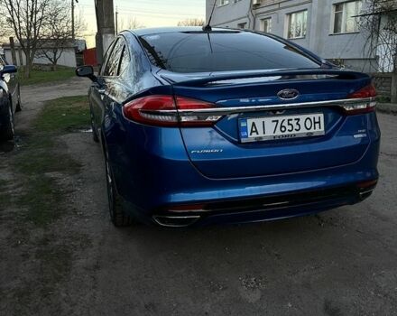 Синій Форд Фьюжен, об'ємом двигуна 2 л та пробігом 97 тис. км за 11500 $, фото 1 на Automoto.ua