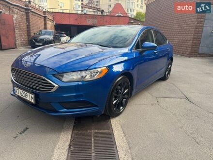 Синий Форд Фьюжн, объемом двигателя 1.5 л и пробегом 126 тыс. км за 9100 $, фото 1 на Automoto.ua