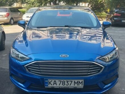 Форд Фьюжн 2017 в Киеве на Automoto.ua Синий Форд Фьюжн, объемом двигателя 2 л и пробегом 150 тыс. км за 12500 $, фото 1 на Automoto.ua
