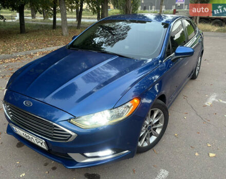 Синій Форд Фьюжен, об'ємом двигуна 2.49 л та пробігом 143 тис. км за 11100 $, фото 1 на Automoto.ua