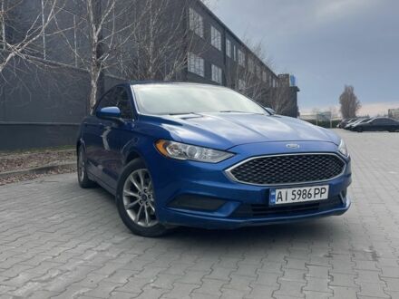 Синий Форд Фьюжн, объемом двигателя 2.5 л и пробегом 125 тыс. км за 12200 $, фото 1 на Automoto.ua