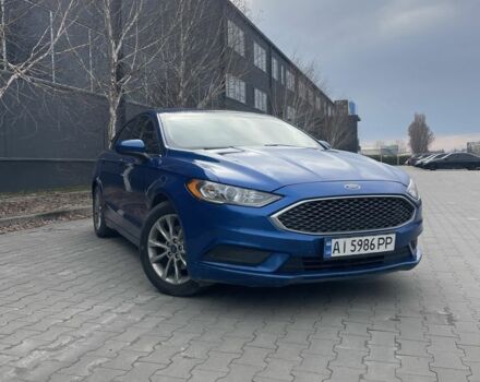 Синий Форд Фьюжн, объемом двигателя 2.5 л и пробегом 125 тыс. км за 12200 $, фото 1 на Automoto.ua