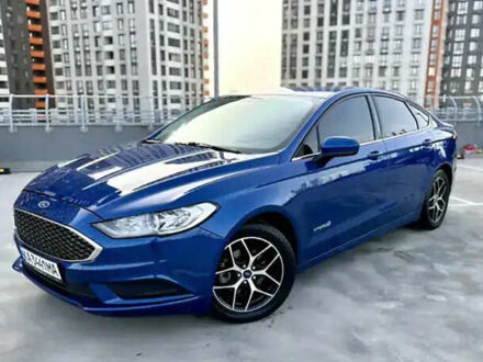 Синий Форд Фьюжн, объемом двигателя 2 л и пробегом 157 тыс. км за 11500 $, фото 1 на Automoto.ua