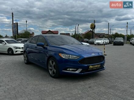 Синій Форд Фьюжен, об'ємом двигуна 2.49 л та пробігом 278 тис. км за 10900 $, фото 1 на Automoto.ua