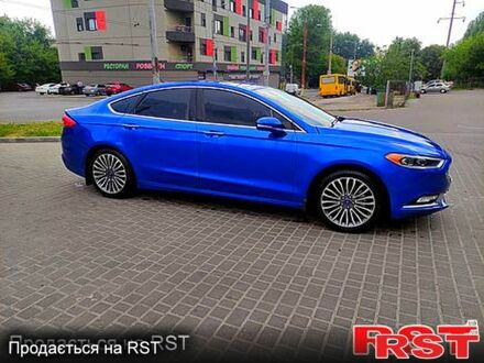 Форд Фьюжн 2017 в Днепре (Днепропетровске) на Automoto.ua Синий Форд Фьюжн, объемом двигателя 15 л и пробегом 72 тыс. км за 11900 $, фото 1 на Automoto.ua