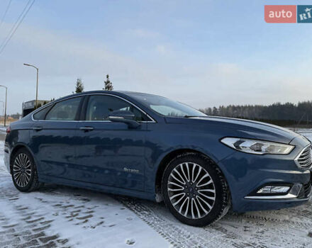 Синий Форд Фьюжн, объемом двигателя 2 л и пробегом 160 тыс. км за 16500 $, фото 1 на Automoto.ua