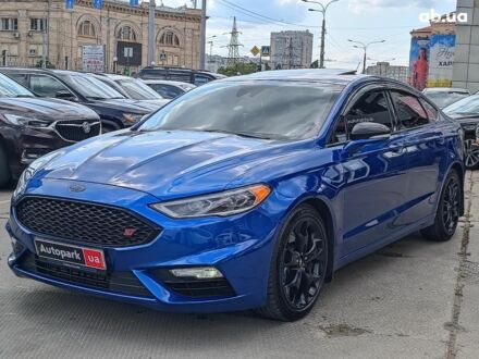 Форд Фьюжн 2017 в Харькове на Automoto.ua Синий Форд Фьюжн, объемом двигателя 2.7 л и пробегом 142 тыс. км за 14990 $, фото 1 на Automoto.ua