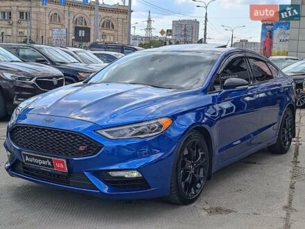 Форд Фьюжн 2017 в Харькове на Automoto.ua Синий Форд Фьюжн, объемом двигателя 2.7 л и пробегом 142 тыс. км за 14790 $, фото 1 на Automoto.ua