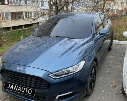 Синий Форд Фьюжн, объемом двигателя 2 л и пробегом 220 тыс. км за 10400 $, фото 1 на Automoto.ua
