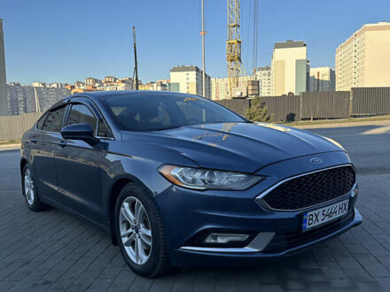 Синий Форд Фьюжн, объемом двигателя 2.5 л и пробегом 240 тыс. км за 12300 $, фото 1 на Automoto.ua