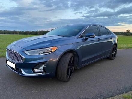 Форд Фьюжен 2018 у Києві на Automoto.ua Синій Форд Фьюжен, об'ємом двигуна 2.5 л та пробігом 87 тис. км за 7900 $, фото 1 на Automoto.ua