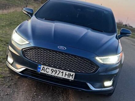 Форд Фьюжн 2018 в Луцке на Automoto.ua Синий Форд Фьюжн, объемом двигателя 2 л и пробегом 100 тыс. км за 20000 $, фото 1 на Automoto.ua