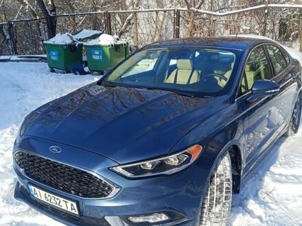 Синий Форд Фьюжн, объемом двигателя 2 л и пробегом 170 тыс. км за 21000 $, фото 1 на Automoto.ua