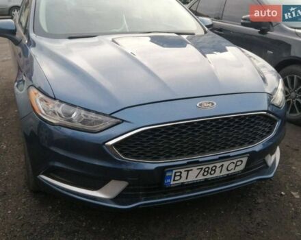 Синий Форд Фьюжн, объемом двигателя 2.49 л и пробегом 153 тыс. км за 13100 $, фото 1 на Automoto.ua