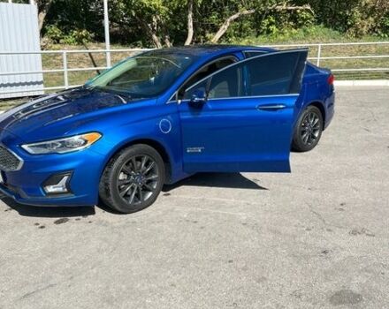 Синий Форд Фьюжн, объемом двигателя 2 л и пробегом 92 тыс. км за 17000 $, фото 1 на Automoto.ua