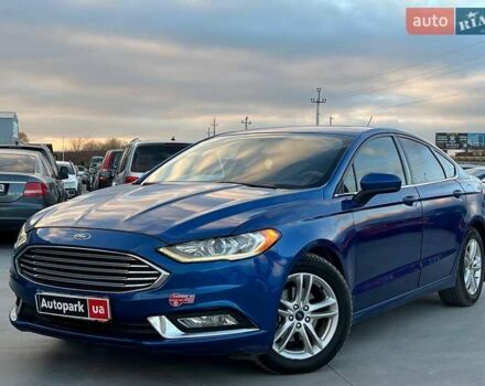 Синій Форд Фьюжен, об'ємом двигуна 1.5 л та пробігом 91 тис. км за 12940 $, фото 1 на Automoto.ua