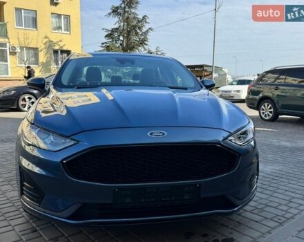 Синій Форд Фьюжен, об'ємом двигуна 2 л та пробігом 131 тис. км за 13497 $, фото 1 на Automoto.ua