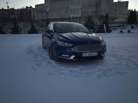 Синий Форд Фьюжн, объемом двигателя 2 л и пробегом 147 тыс. км за 9500 $, фото 1 на Automoto.ua