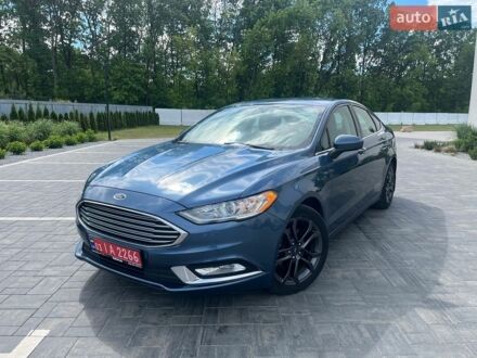 Синий Форд Фьюжн, объемом двигателя 2.49 л и пробегом 85 тыс. км за 12200 $, фото 1 на Automoto.ua