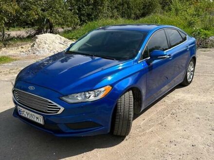 Форд Фьюжн 2018 в Золочев на Automoto.ua Синий Форд Фьюжн, объемом двигателя 2.49 л и пробегом 142 тыс. км за 13000 $, фото 1 на Automoto.ua