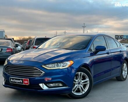 Синій Форд Фьюжен, об'ємом двигуна 1.5 л та пробігом 91 тис. км за 12940 $, фото 1 на Automoto.ua